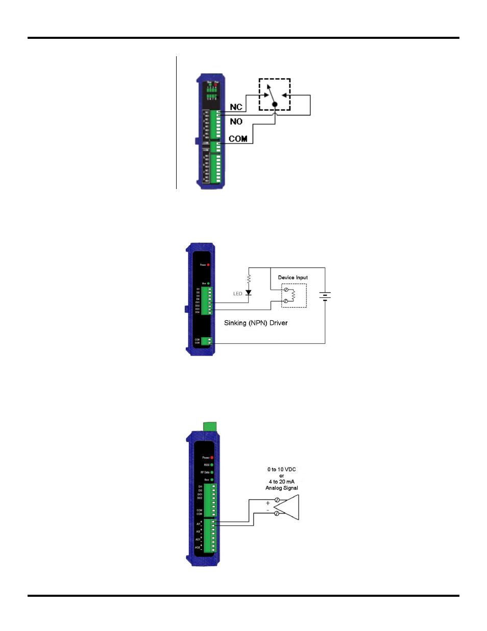 3 ai wiring, Ai wiring | B&B Electronics ZZ24D-NA(NB,NC,ND)-SR - Manual