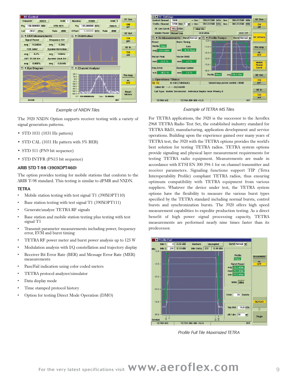 Atec Aeroflex-3920 User Manual | Page 9 / 24