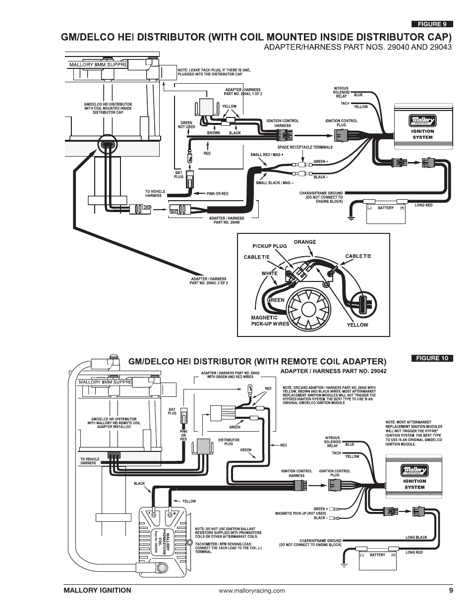9mallory ignition, Figure 9, Figure 10 | Mallory Ignition Mallory