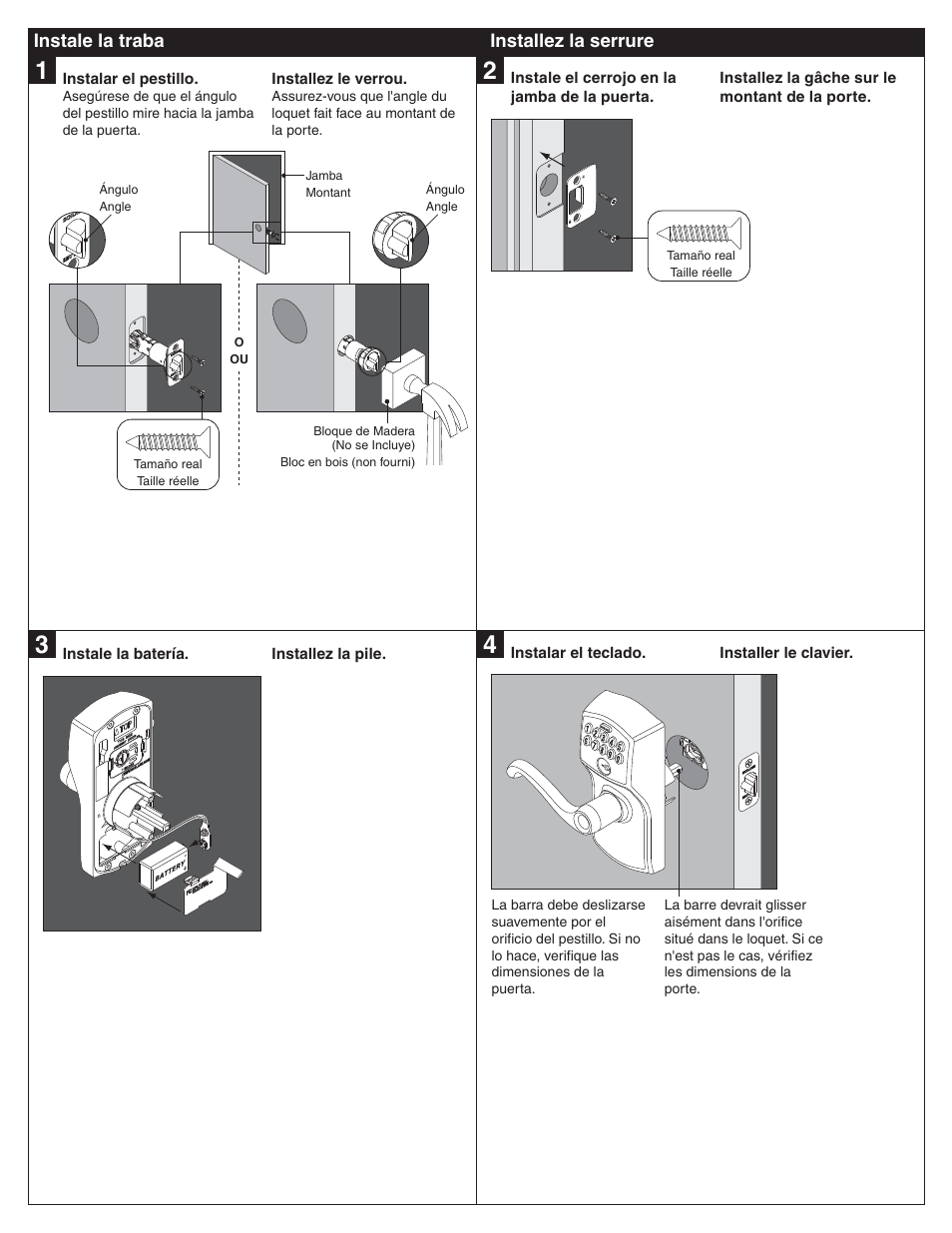 Schlage FE575 Installation User Manual | Page 6 / 8