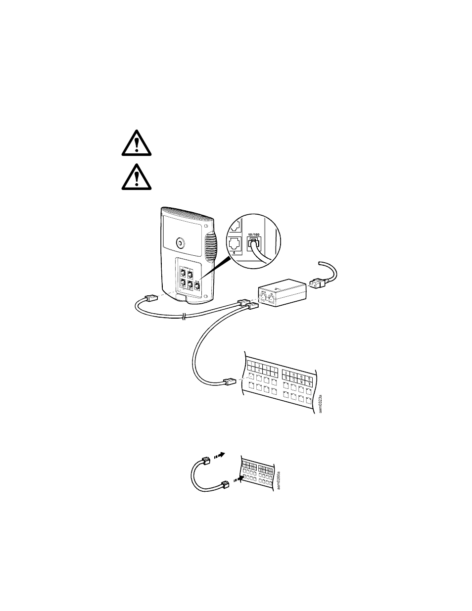 Connect the netbotz 355 to your network, Power-over-ethernet (poe