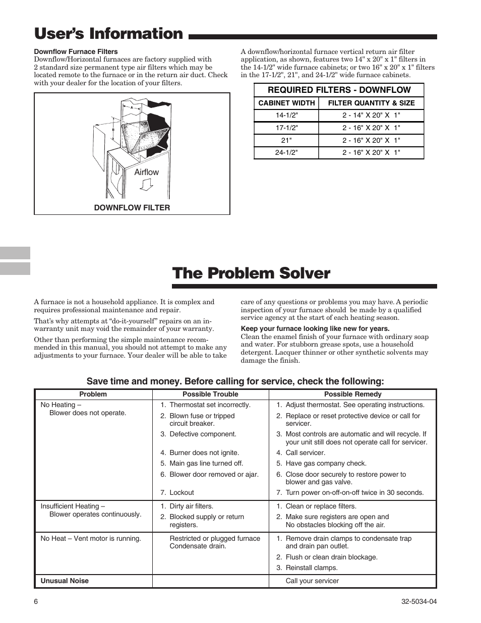 American Standard Heat Pump Manual