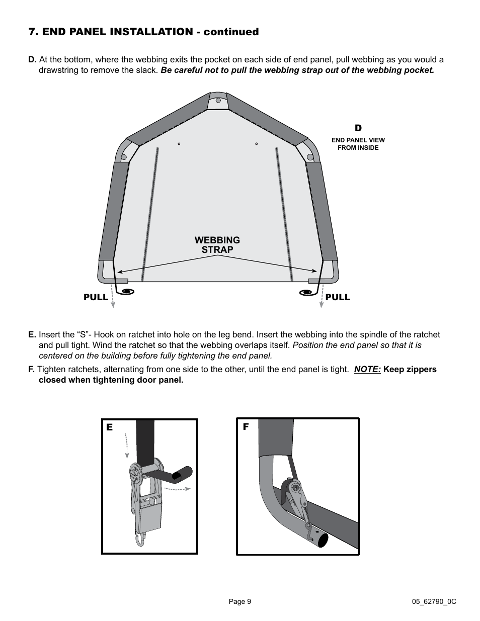 shelterlogic-62790-12-x-20-x-8-garage-in-a-box-user-manual-page-9-30