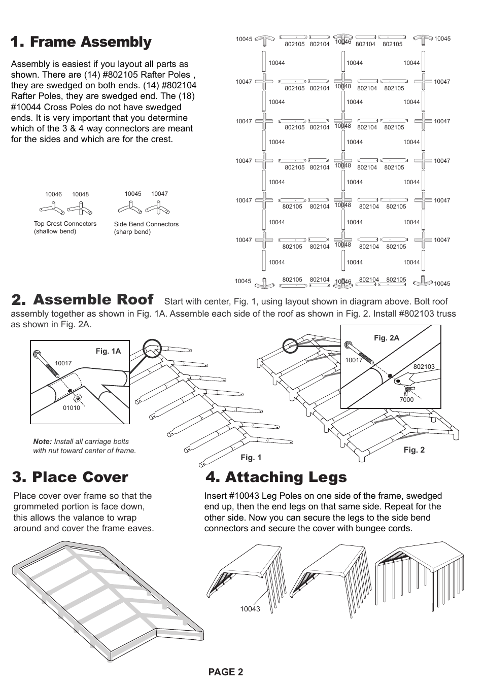 Shelter Logic Canopy Parts & ShelterLogic 10 Ft. X 20 Ft. Sidewalls And