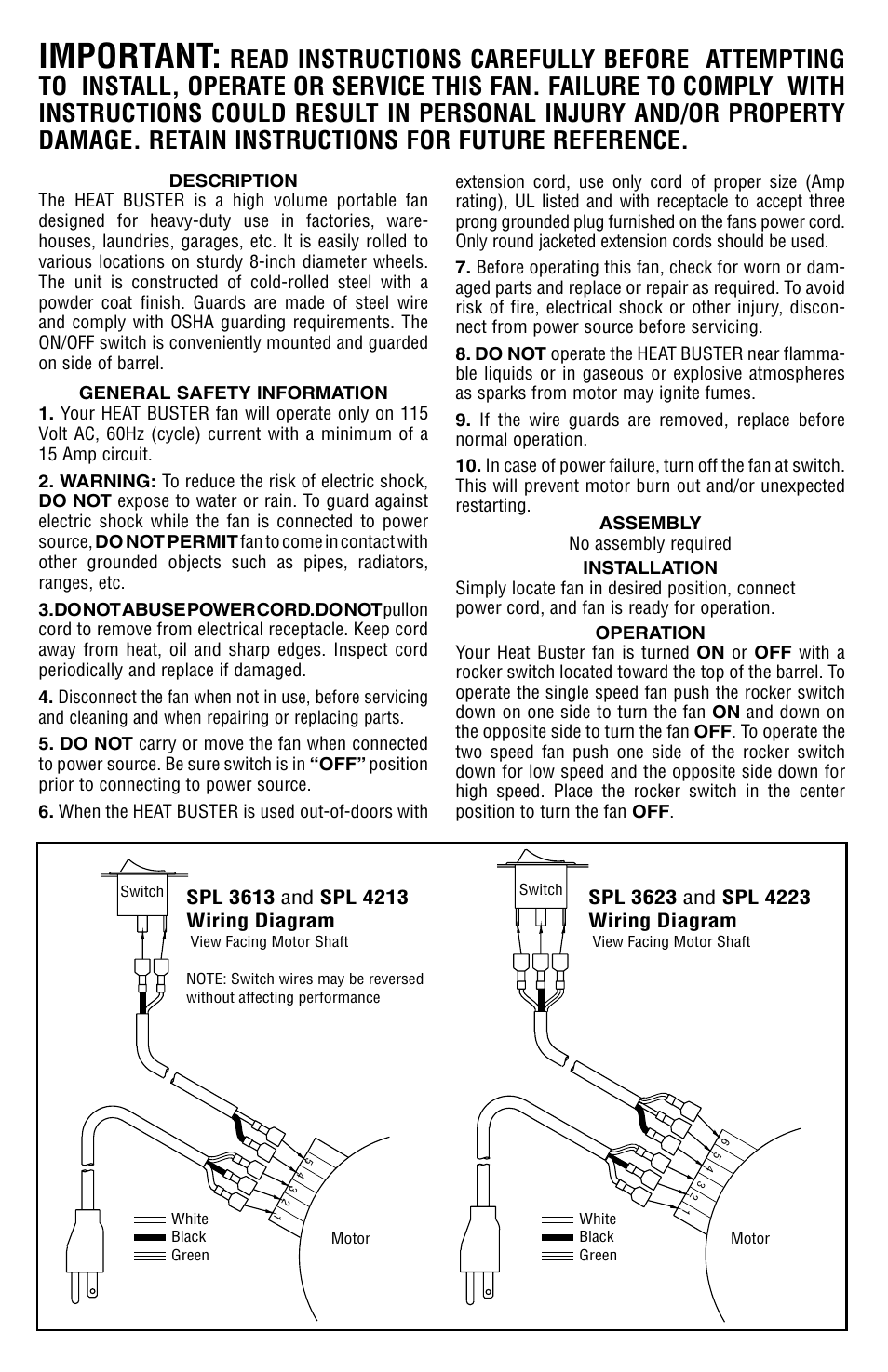 Important | Triangle Engineering of Arkansas CMPC User Manual | Page 2 / 4