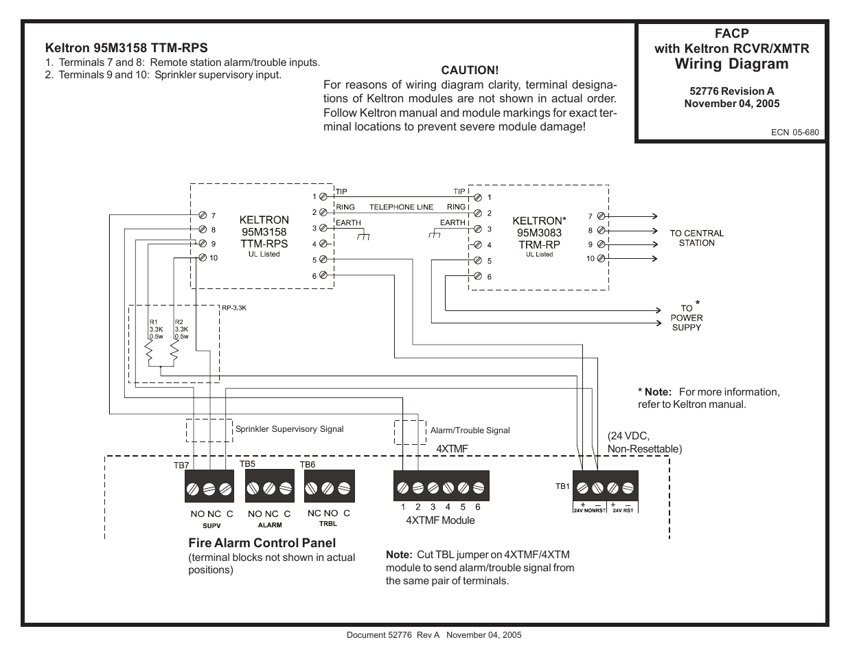 Fire Xmtr Wiring Diagram