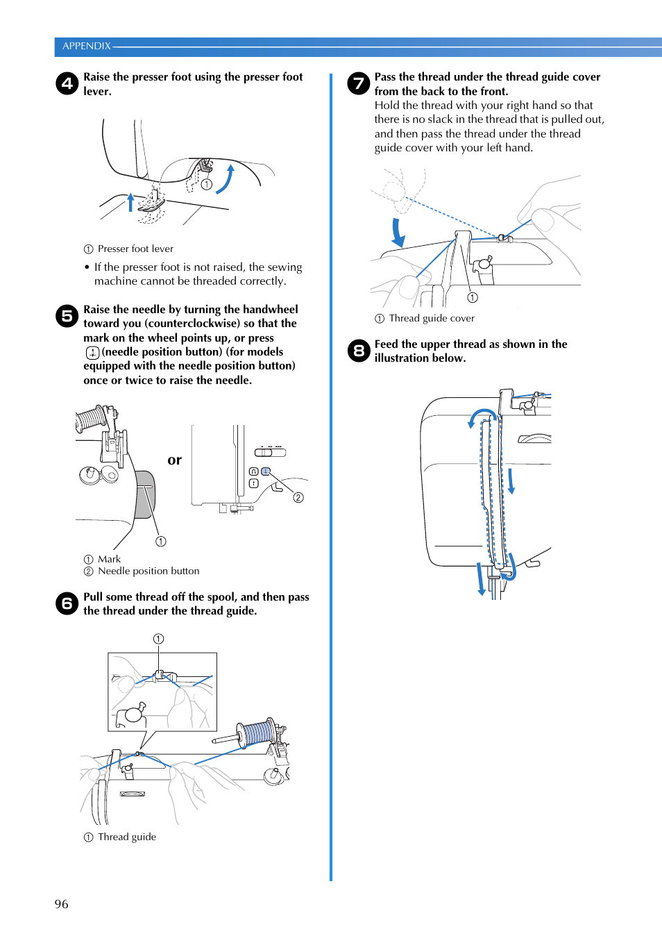 Brother SQ9185 User Manual | Page 98 / 116