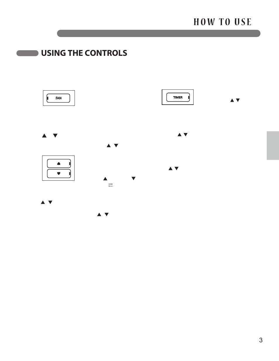 Using the controls, English | LG LP1213GXR User Manual | Page 13 / 28