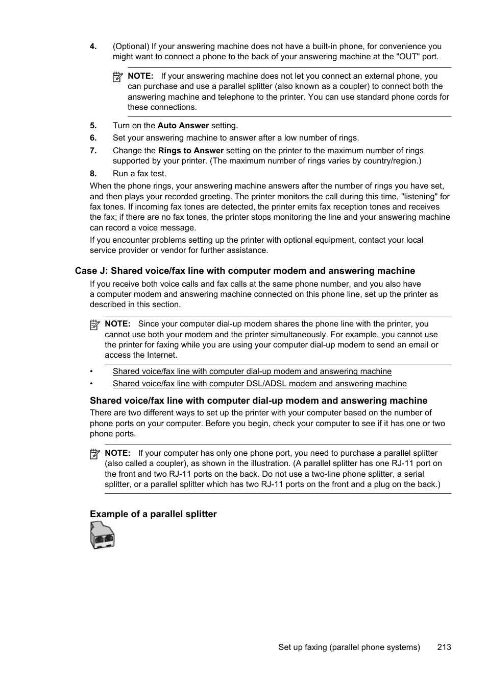 HP Officejet Pro 8600 User Manual | Page 217 / 254