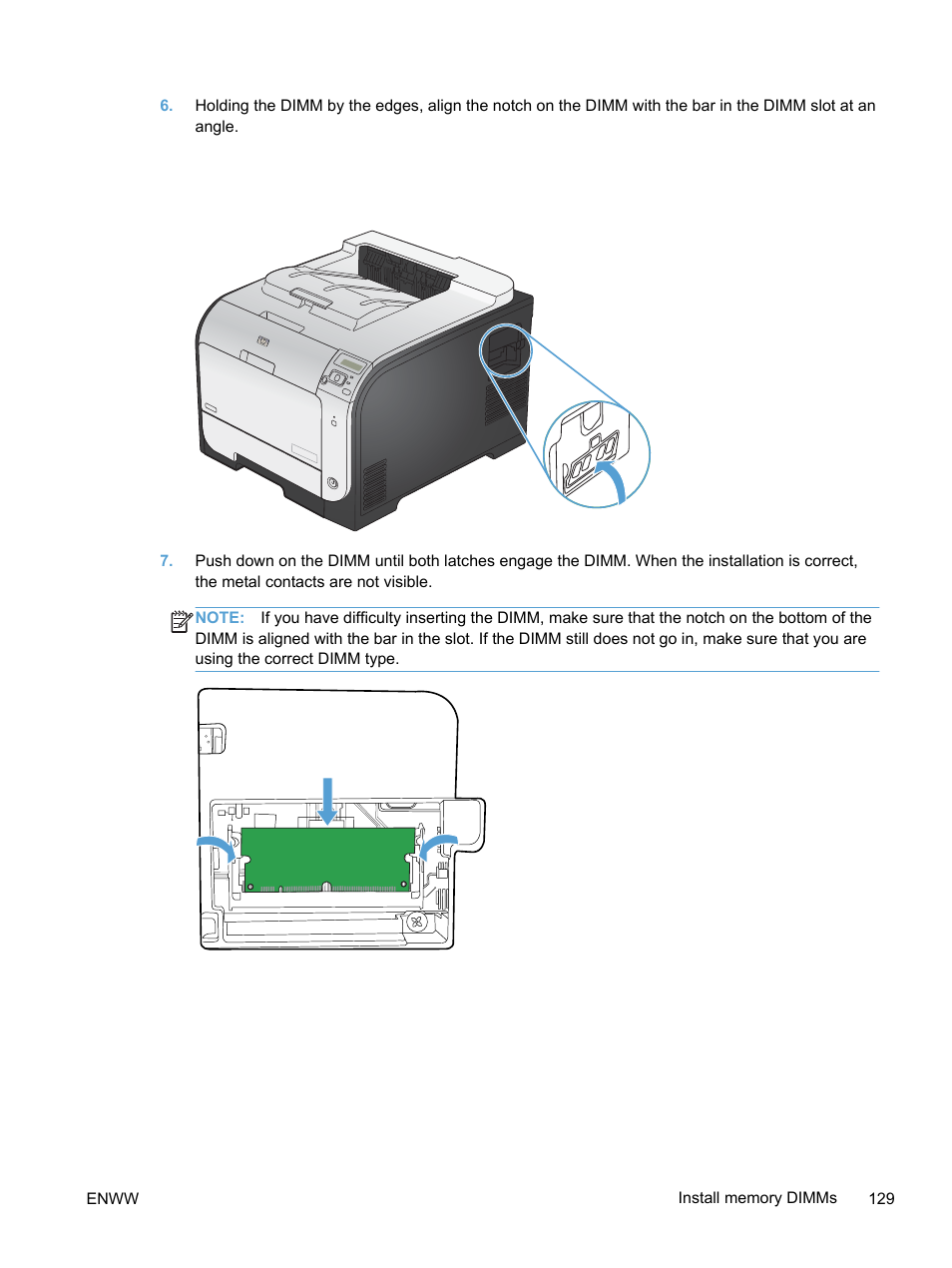 HP LaserJet Pro 400 color Printer M451 series User Manual | Page 147 / 242