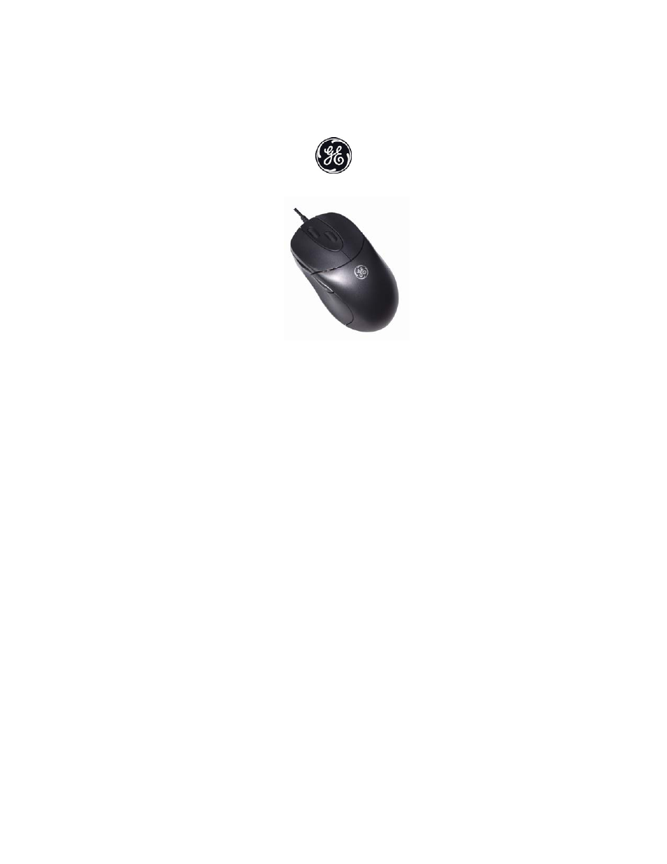 Ge Deluxe Optical Mouse Model 97769 Driver