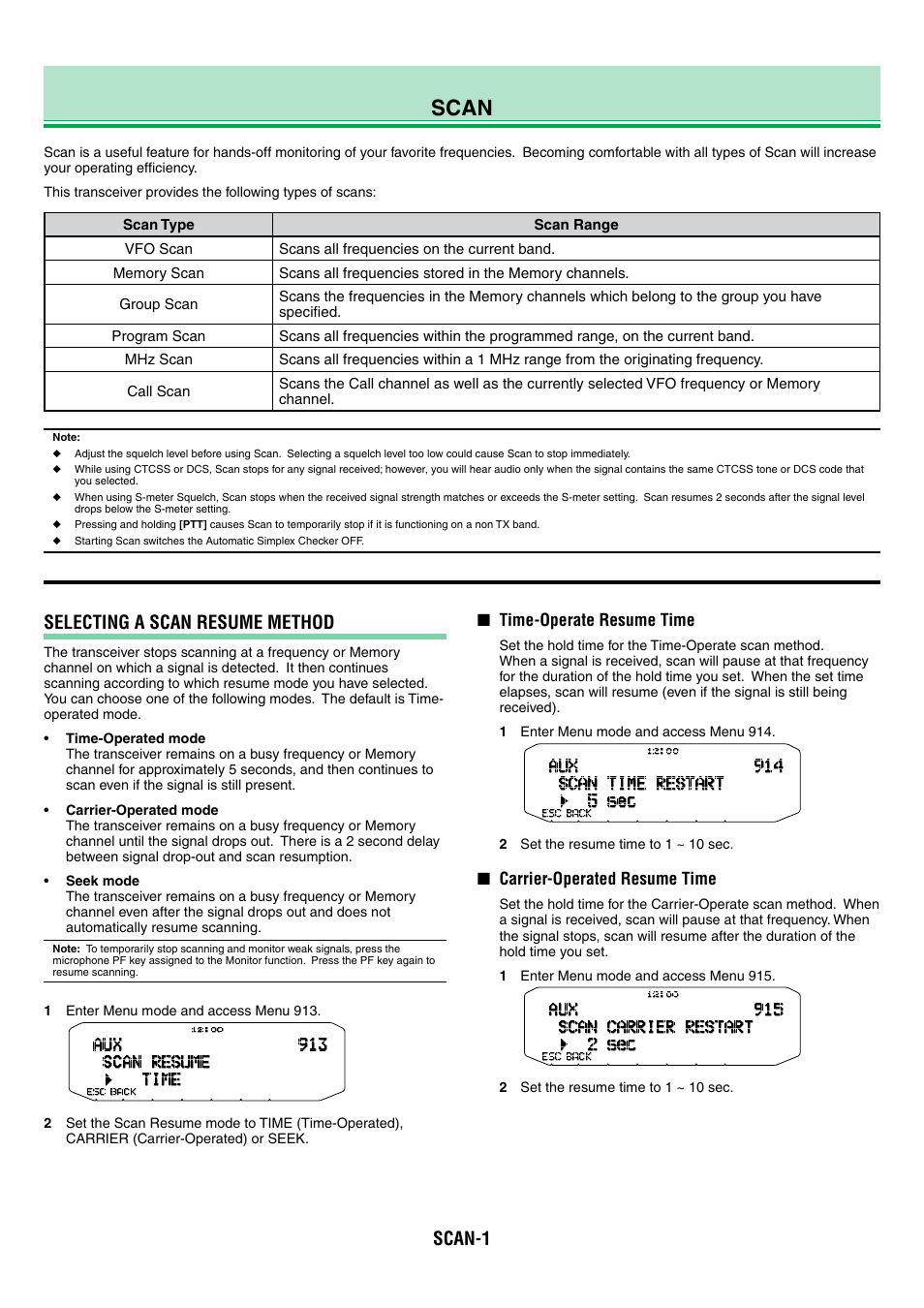 tm d710g 04 scan en scan selecting a scan resume method kenwood