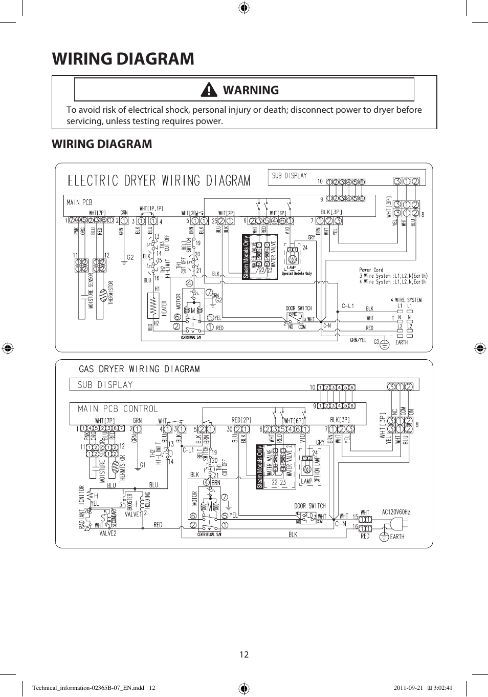 Diagram  Schematic Dryer Wiring Samsung Diagram Xaa