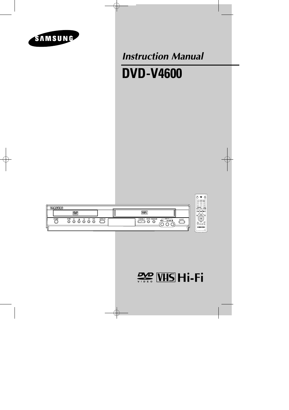 Samsung Dvd Manuals Download