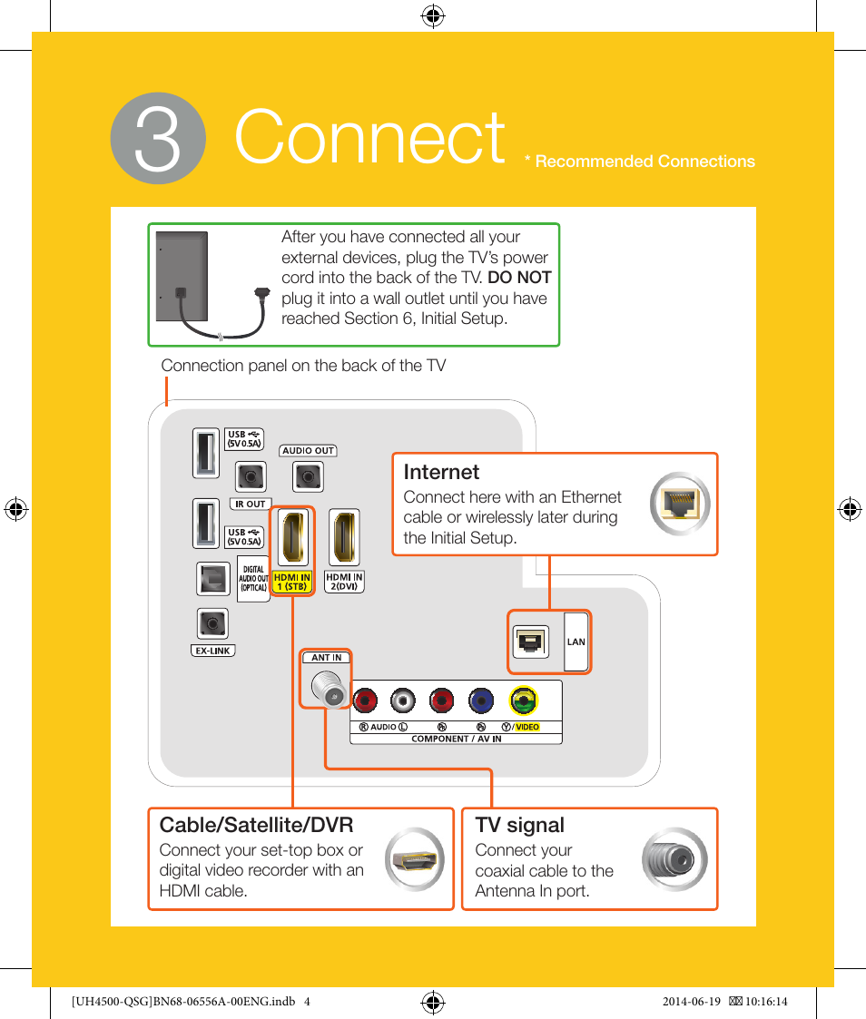 Connect | Samsung UN28H4500AFXZA User Manual | Page 4 / 10