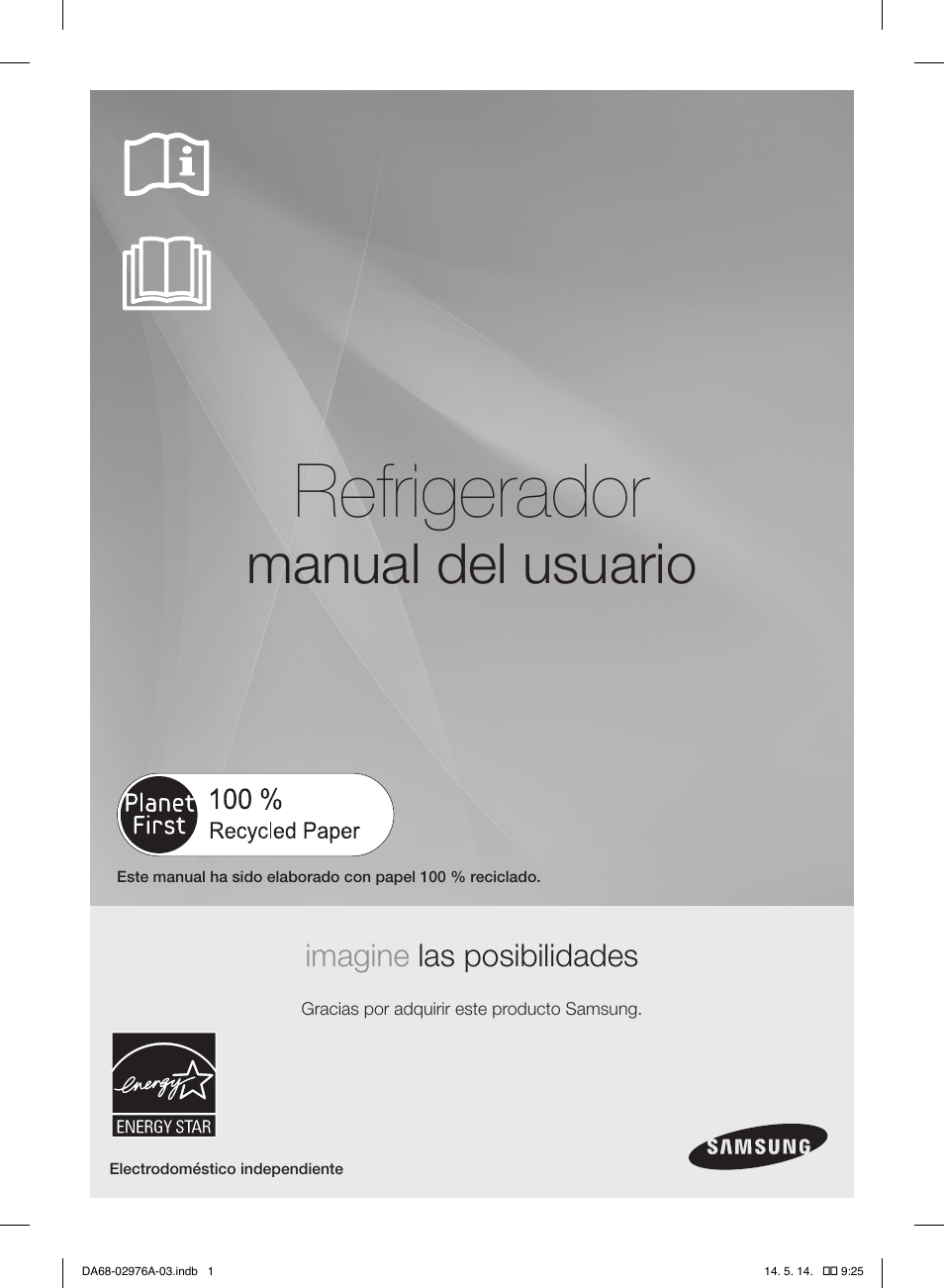 Refrigerador, Manual del usuario | Samsung RH22H9010SR-AA User Manual