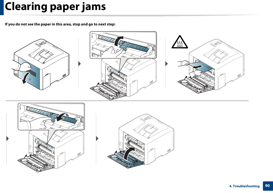 samsung c1860fw paper jam