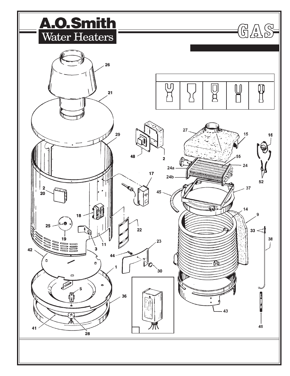 A O Smith 105 Series User Manual