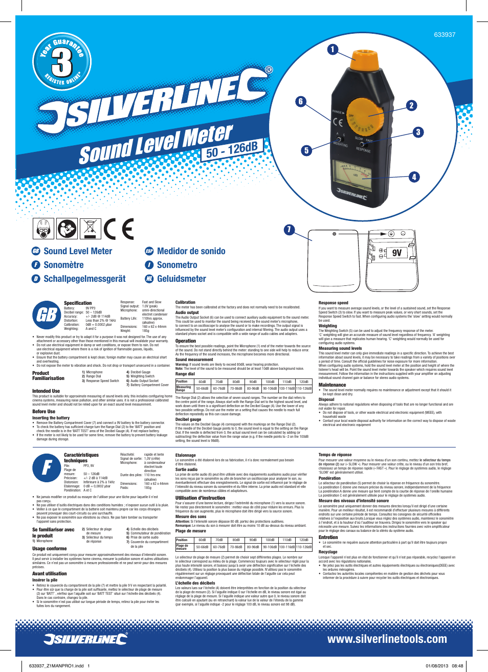Silverline manual Silverline manual