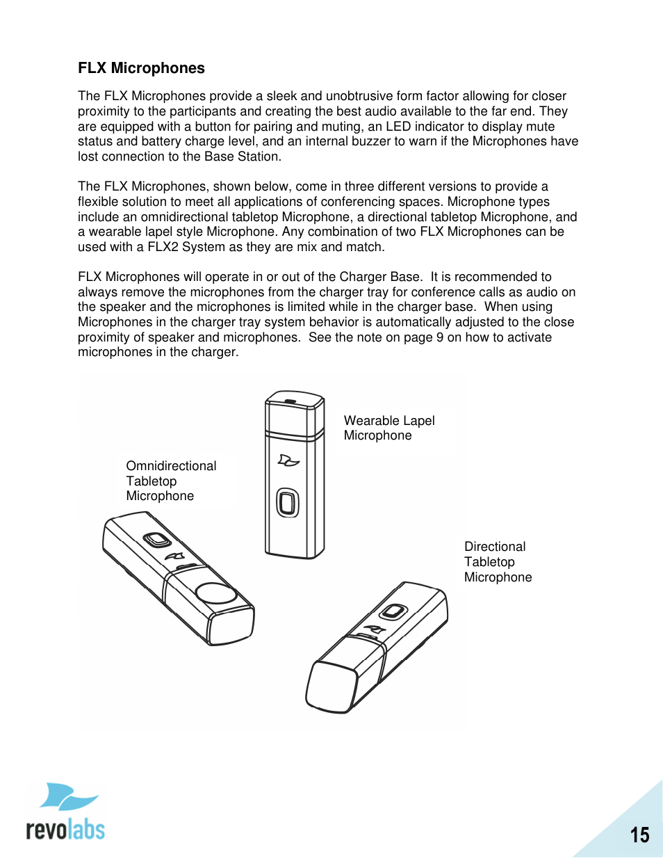 Revolabs FLX2 VoIP Advanced User Manual | Page 15 / 99
