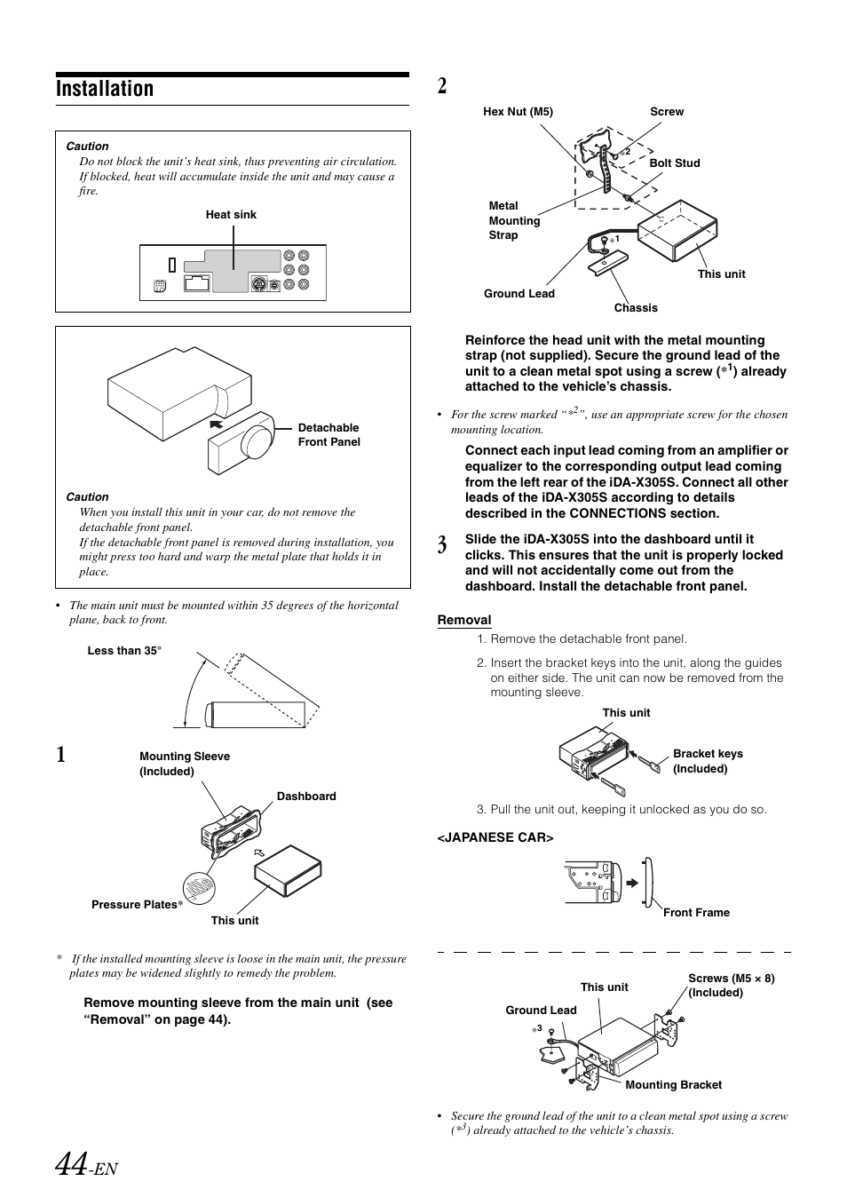 ALPINE IDA-X305S MANUAL PDF