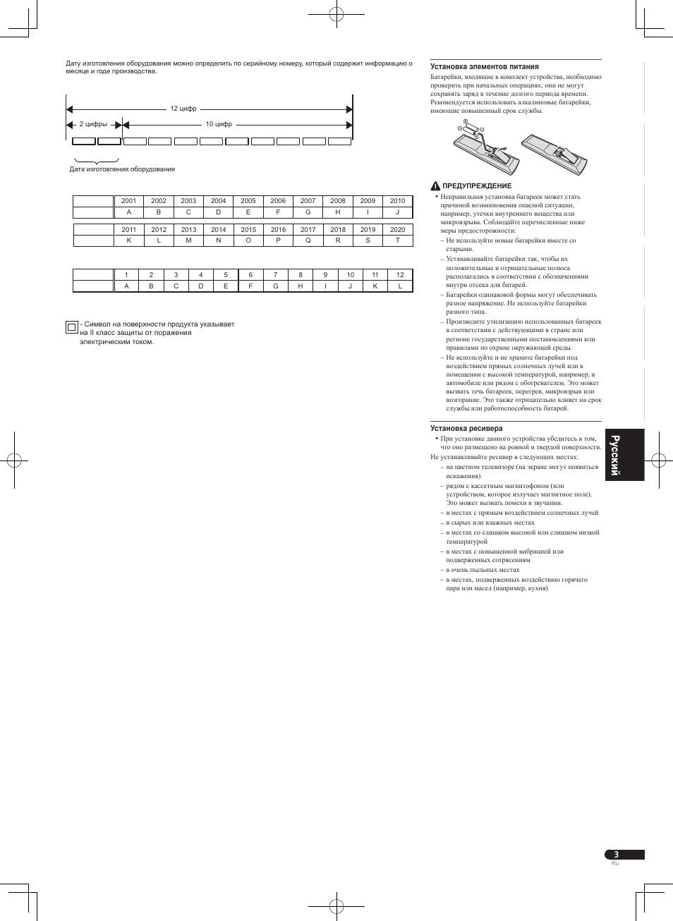 Инструкция pioneer vsx-322-k
