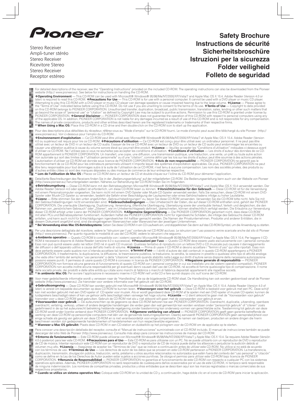 Pioneer A-20-k User Manual Pioneer A-20-k User Manual