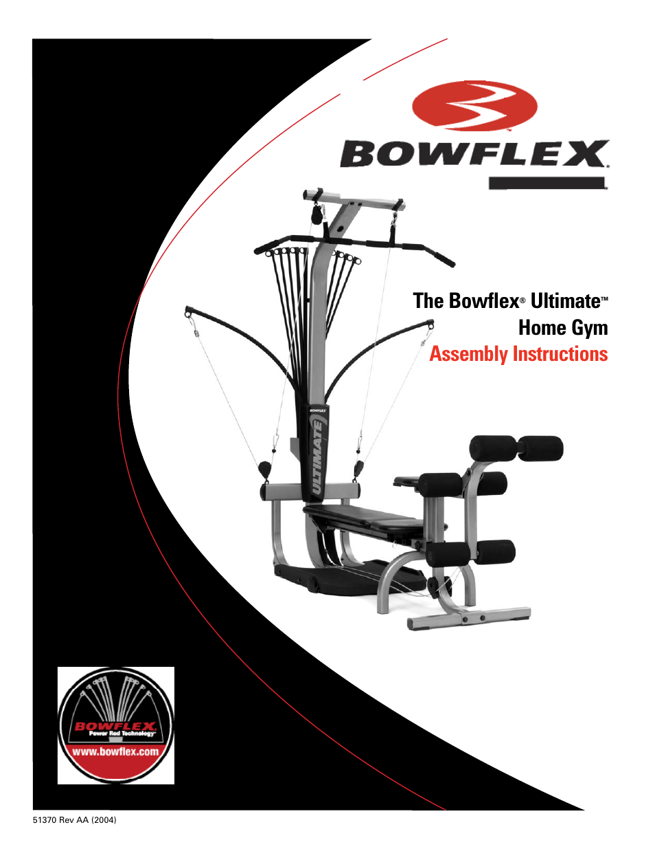 The bowflex, Ultimate, Home gym assembly instructions | Bowflex ...