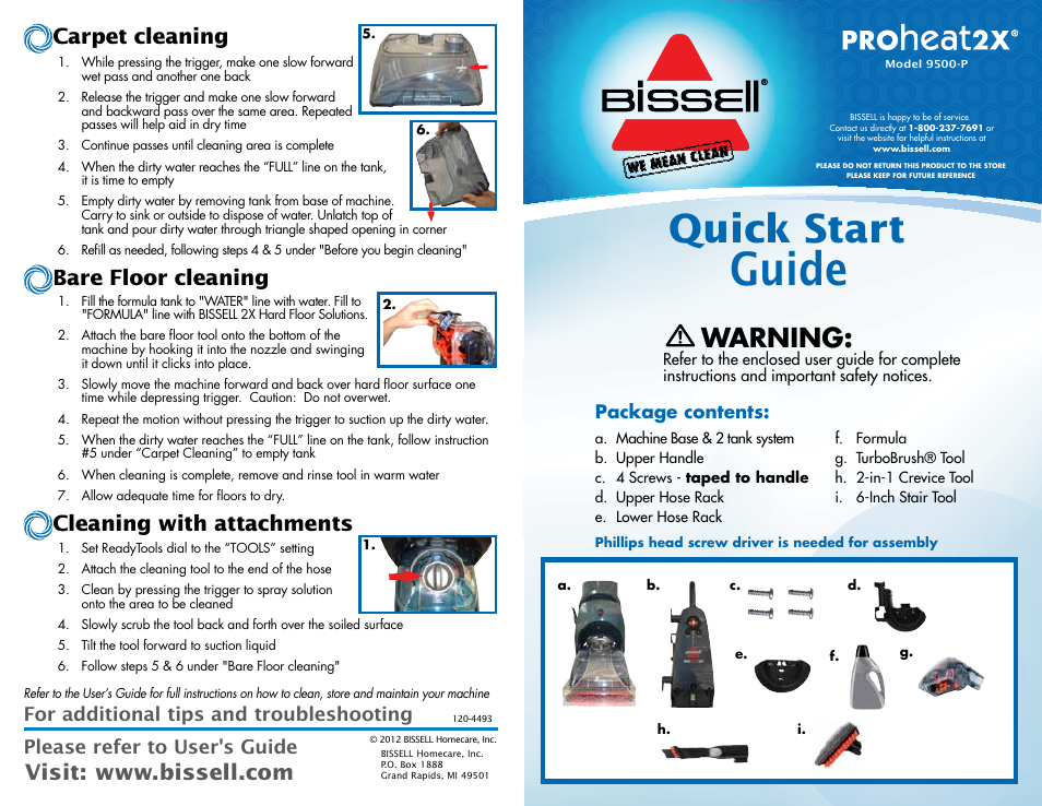 Bissell powersteamer proheat instruction manual by carolyngray4559.