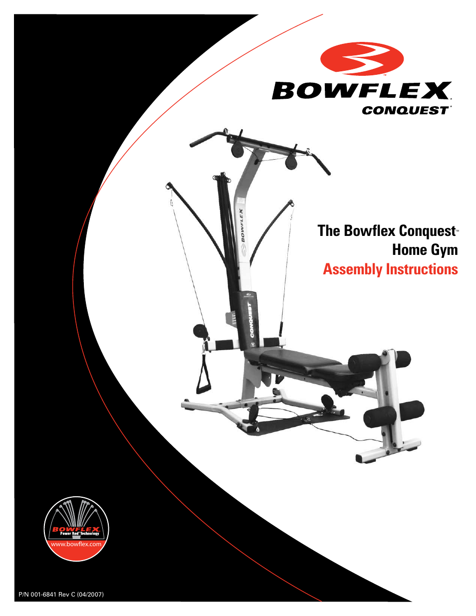 Bowflex Conquest Home Gym User Manual | 16 pages
