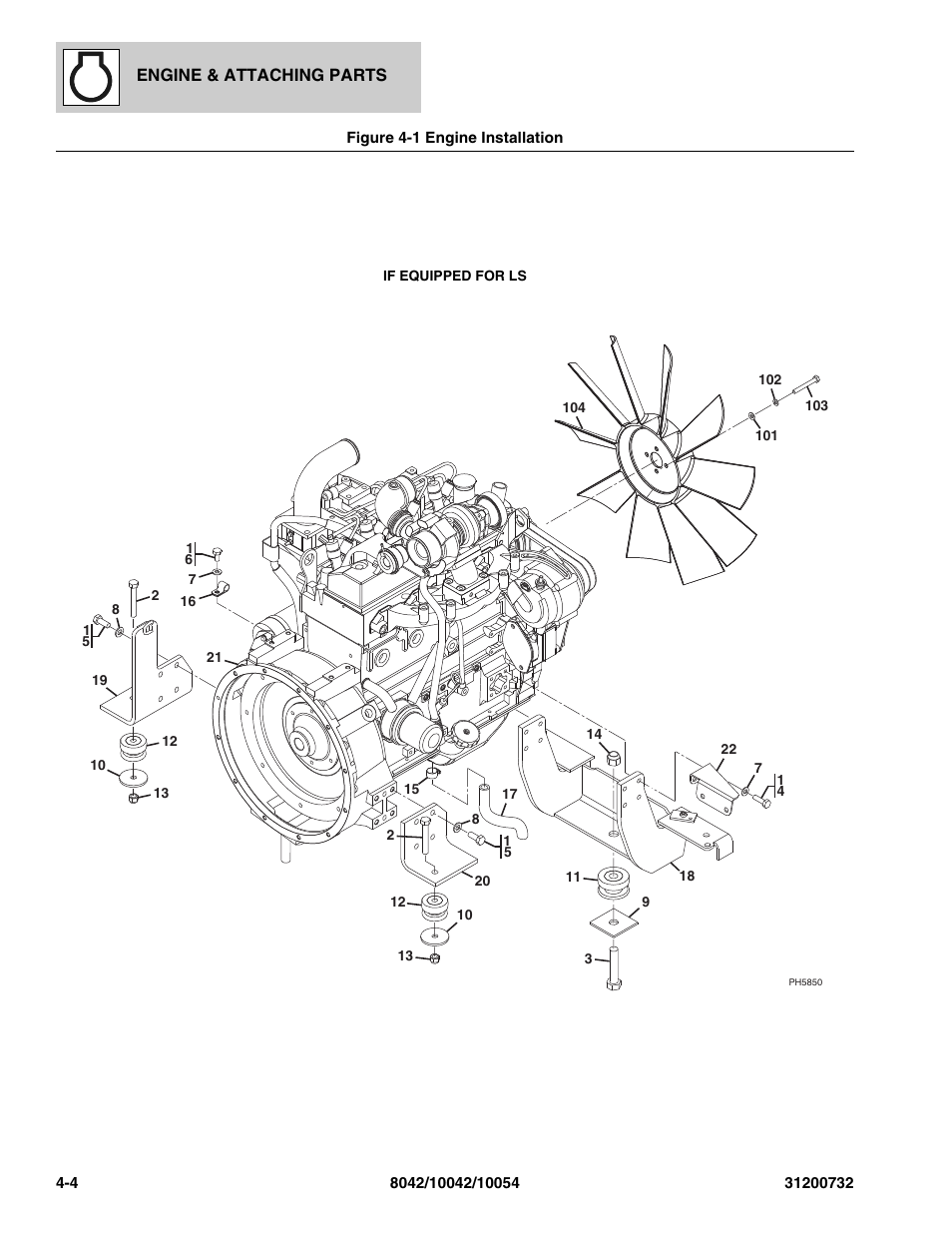 SkyTrak 8042 Parts Manual User Manual | Page 90 / 388 | Also for: 10042