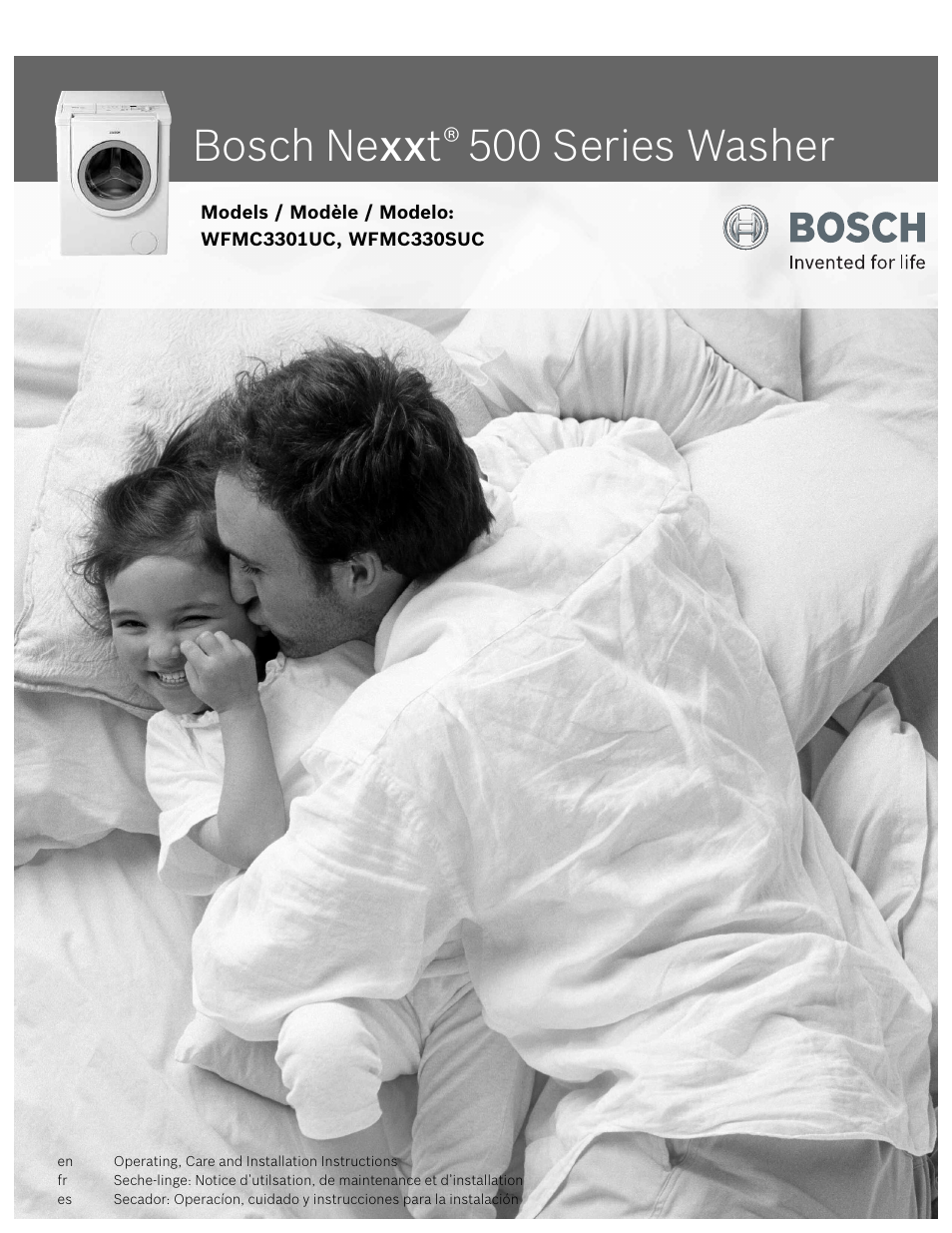 Bosch WFMC3301UC User Manual | 80 pages
