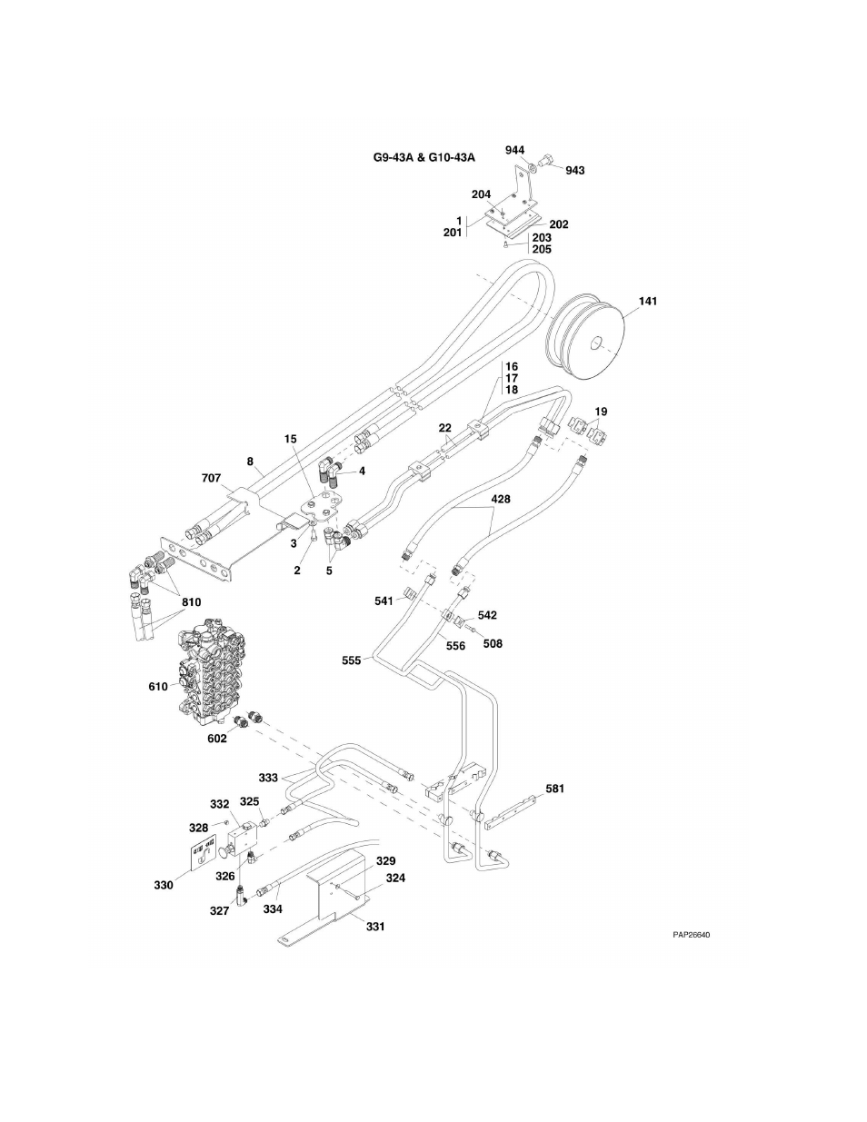 JLG G6-42A Parts Manual User Manual | Page 306 / 478 | Also for: G10