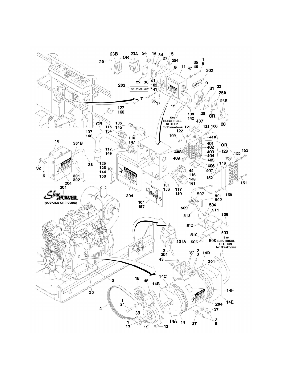 JLG 1350SJP Parts Manual User Manual | Page 206 / 454 | Also for
