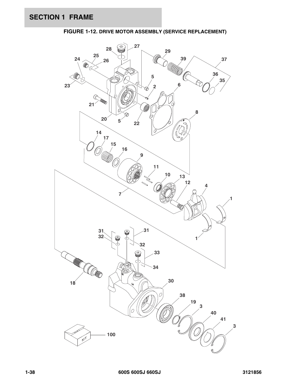JLG 660SJ Parts Manual User Manual | Page 46 / 310 | Also for: 600S_SJ
