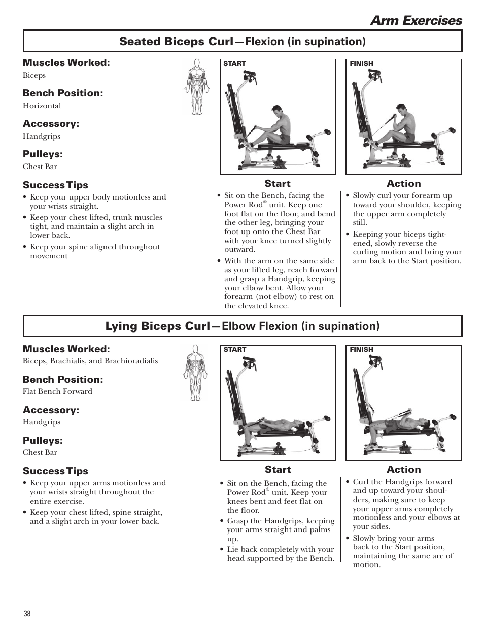 Bowflex Blaze Exercise Chart