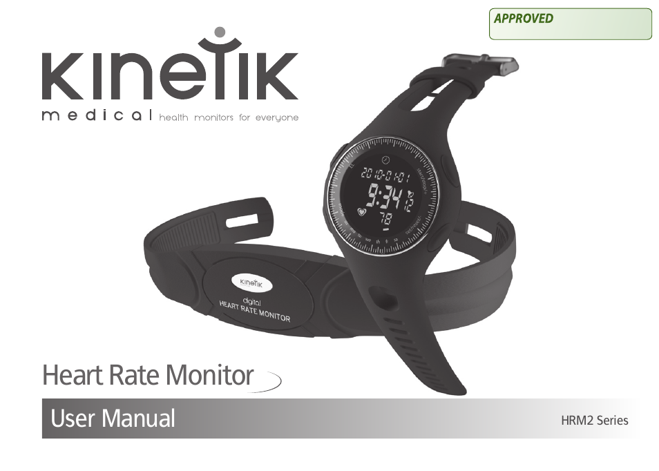 kinetik heart rate monitor instructions