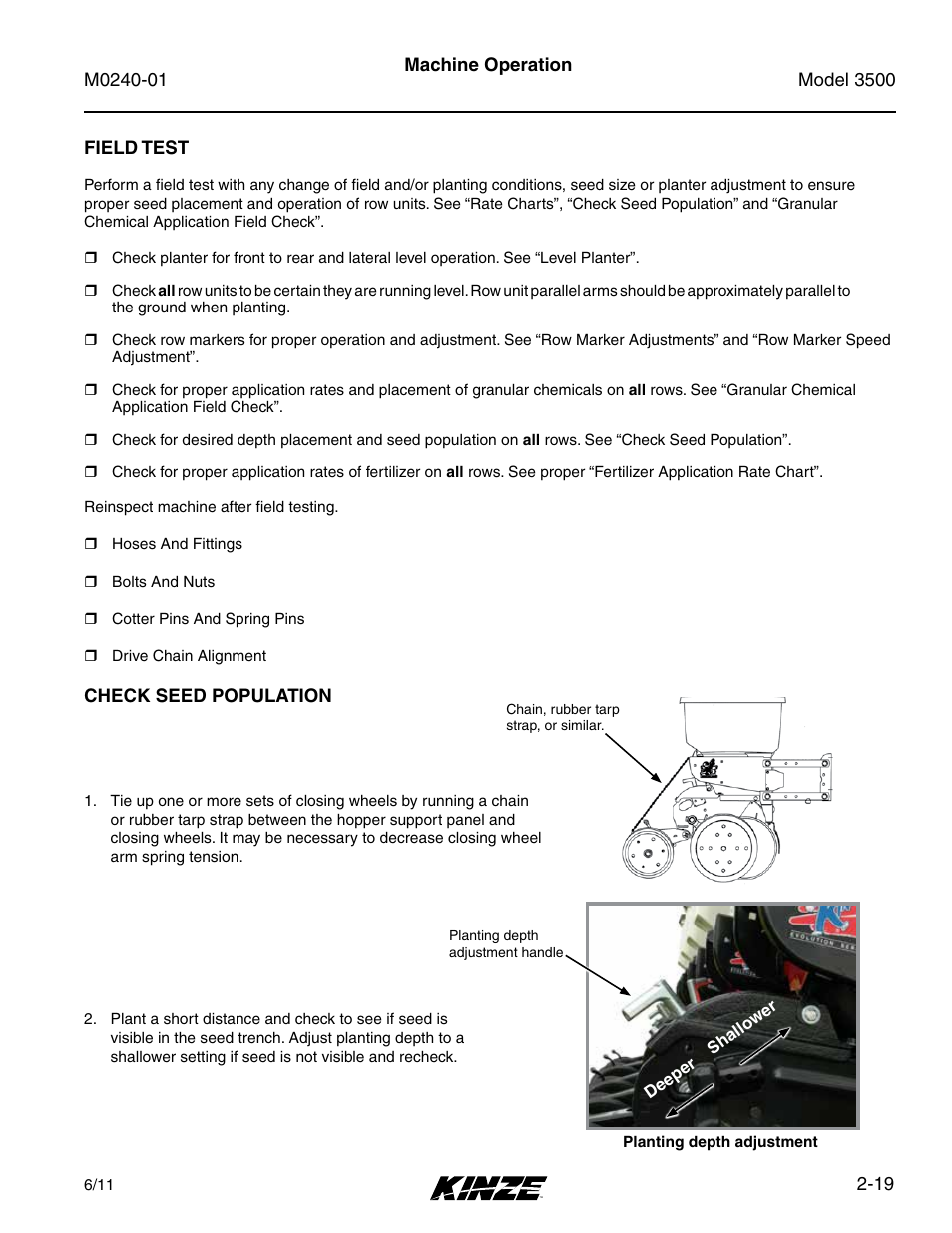 Seed Planting Depth Chart