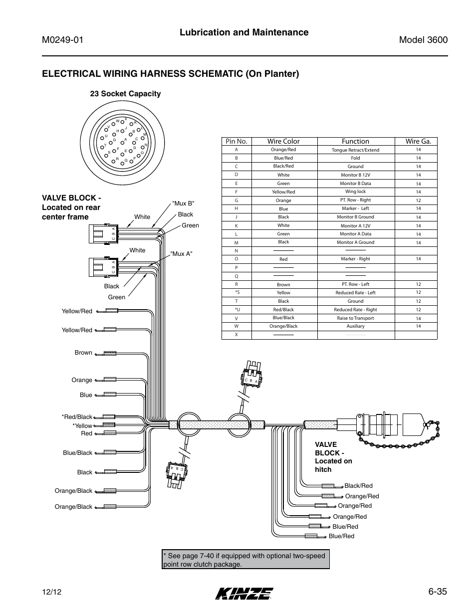 27 Kinze Planter Parts Diagram