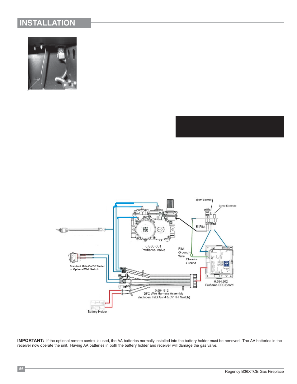 Installation Aeration Adjustment Wiring Diagram Regency