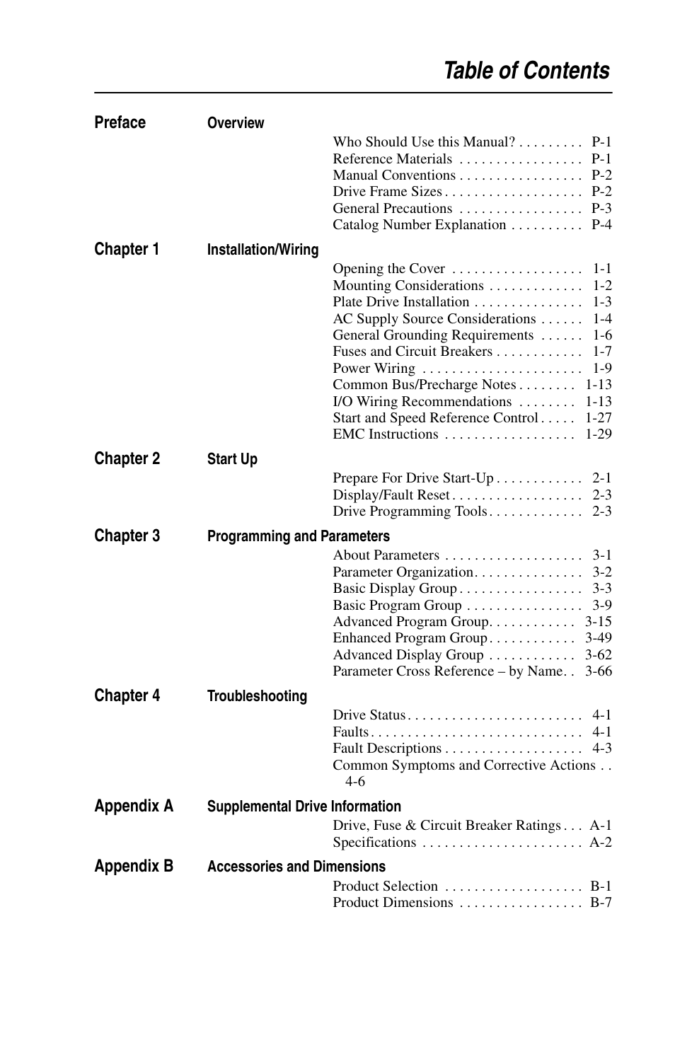 Rockwell Automation 22D PowerFlex 40P User Manual, FRN 3 User Manual