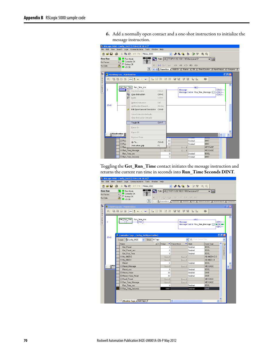 Rockwell Automation 842E EtherNet/IP Absolute Encoder User Manual User