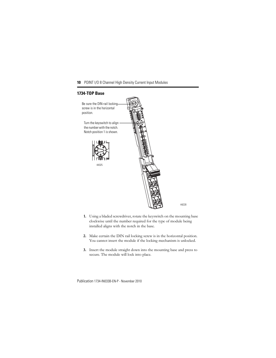 Rockwell Automation 1734IE8C Installation Instructions User Manual
