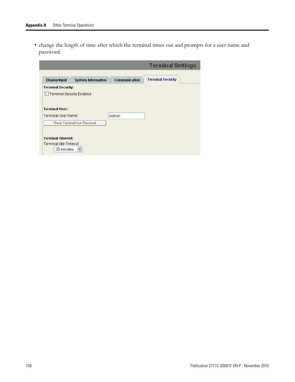 Panelview Component Hmi Terminals User Manual Panelview Component Hmi Terminals User Manual