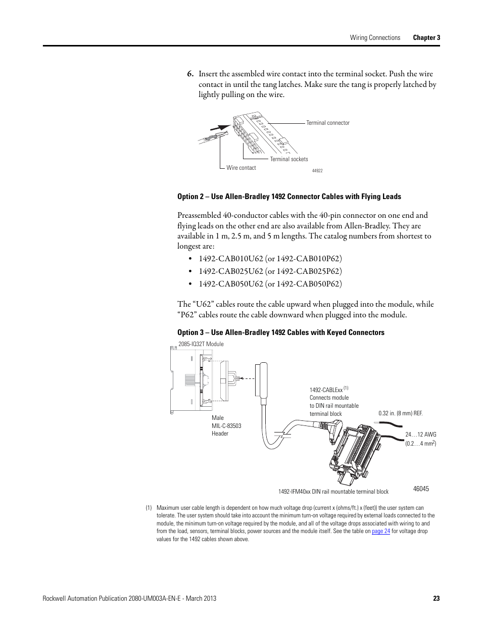 Rockwell Automation 2085 Micro800 Discrete and Analog Expansion I/O
