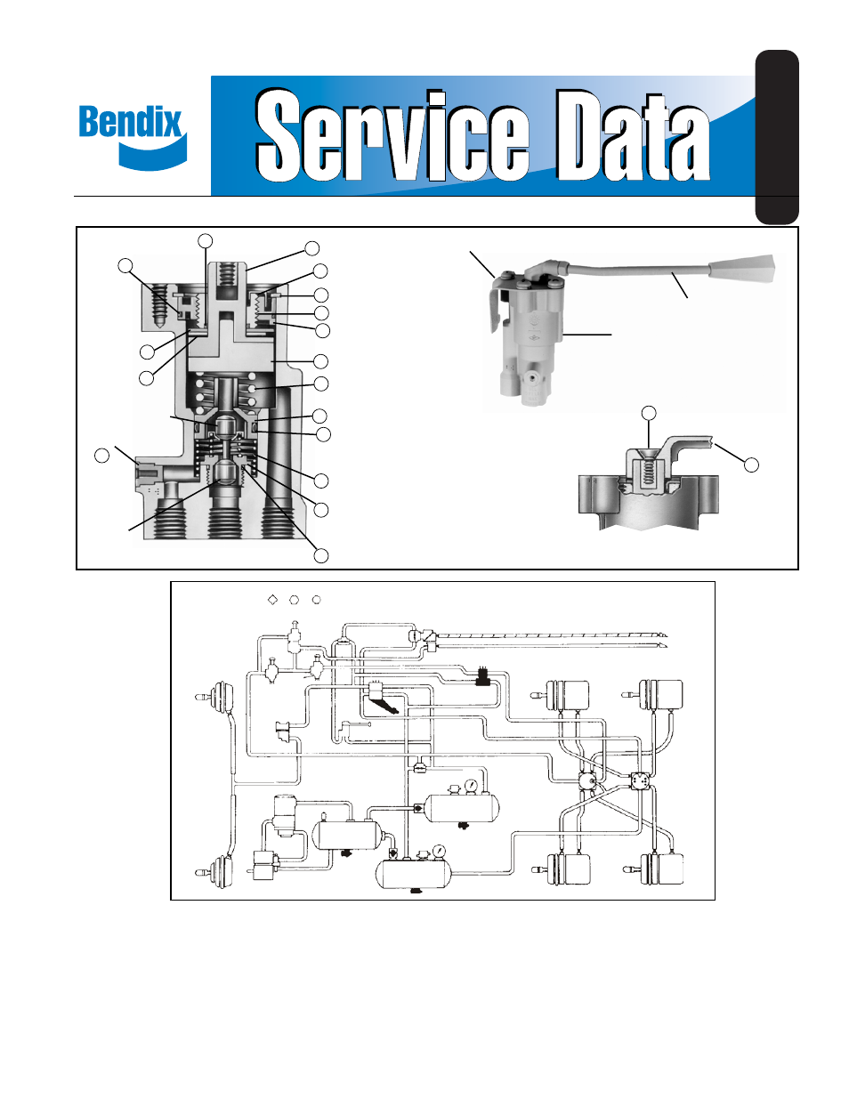 Bendix Commercial Vehicle Systems TC-7 TRAILER CONTROL BRAKE VALVE User