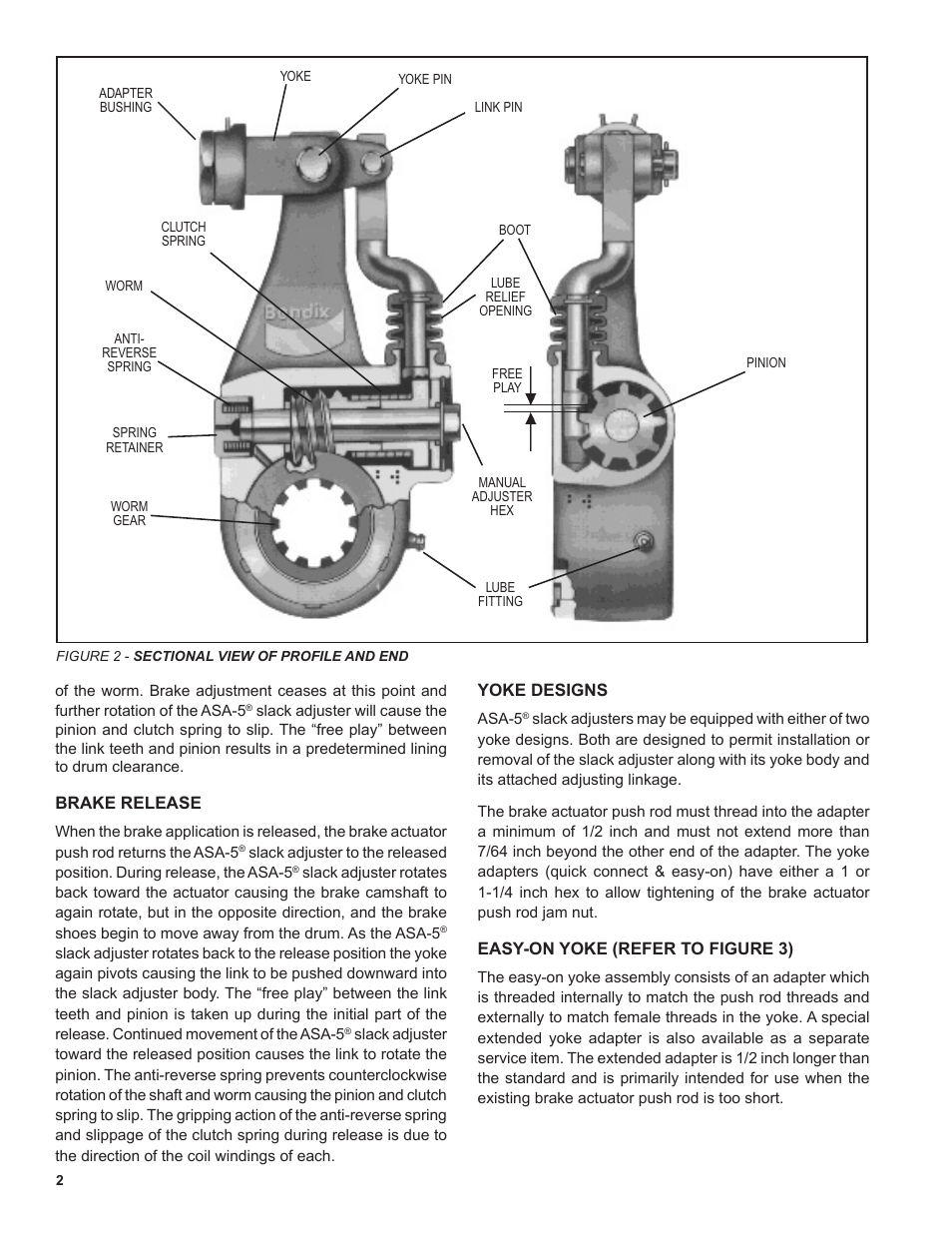 Bendix Slack Adjuster Chart