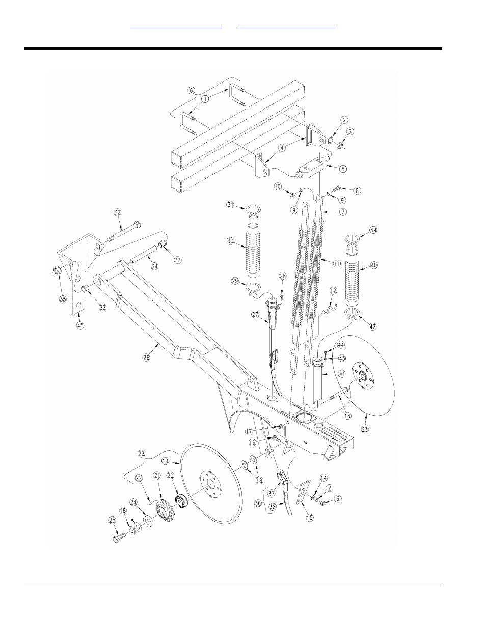 Native grass opener | Great Plains 606NT Parts Manual User Manual
