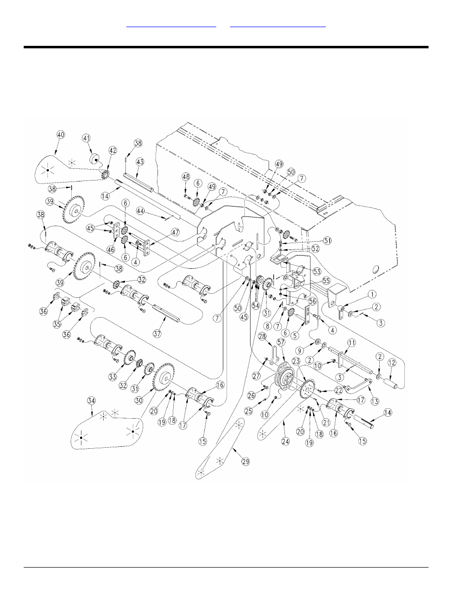 Drives, Drive, Table of contents part number index drive | Great Plains