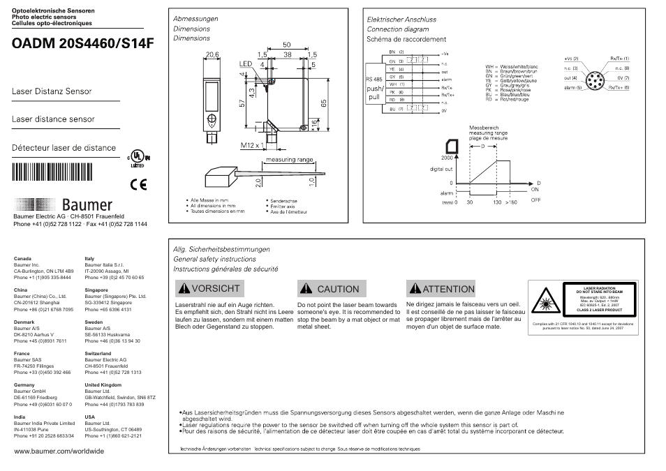 Baumer Ch-8501 Manual - lasopadiy